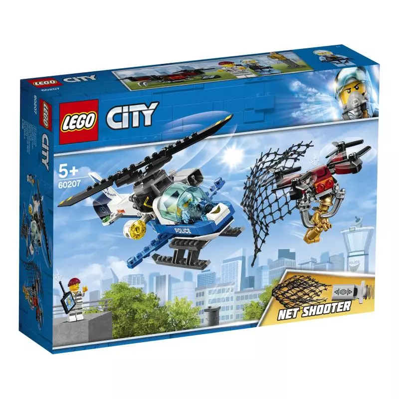 POŚCIG POLICYJNYM DRONEM LEGO CITY 60207 - Lego