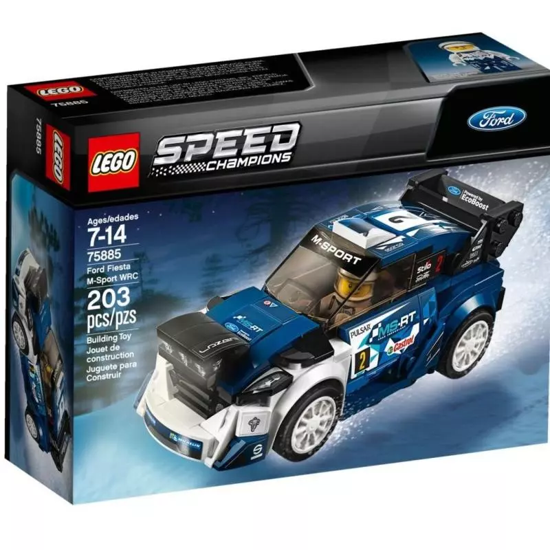 FORD FIESTA M-SPORT WRC SPEED CHAMPIONS LEGO 75885 - Lego