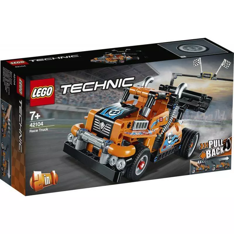 CIĘŻARÓWKA WYŚCIGOWA LEGO TECHNIC 42104 - Lego