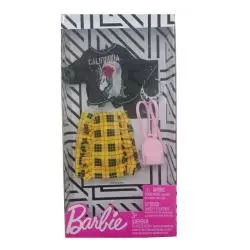 BARBIE CALIFORNIA MODNE KREACJE ZESTAW UBRANEK 3+ - Mattel