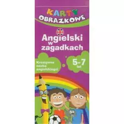 ANGIELSKI W ZAGADKACH 5-7 LAT KAPITAN NAUKA - Edgard