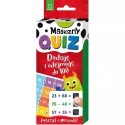 MAGICZNY QUIZ DODAJĘ I ODEJMUJĘ DO 100 7+ - Aksjomat