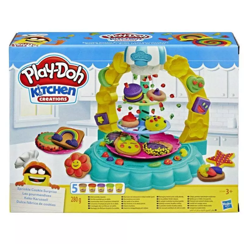 POSYPKOWA WIEŻA PLAY-DOH ZESTAW KREATYWNY 3+ - Hasbro