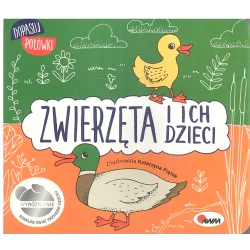 ZWIERZĘTA I ICH DZIECI DOPASUJ POŁÓWKI Katarzyna Piątek - AWM