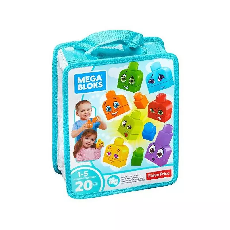 UCZ SIĘ – EMOCJE KLOCKI MEGA BLOKS 1+ - Mattel