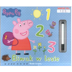 ŚWINKA PEPPA NAPISZ TO 1 2 3 BIWAK W LESIE - Media Service Zawada