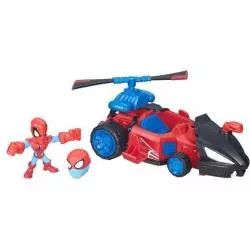 FIGURKA Z POJAZDEM HERO MASHERS MICRO MARVEL SPIDER-MAN 4+ - Hasbro