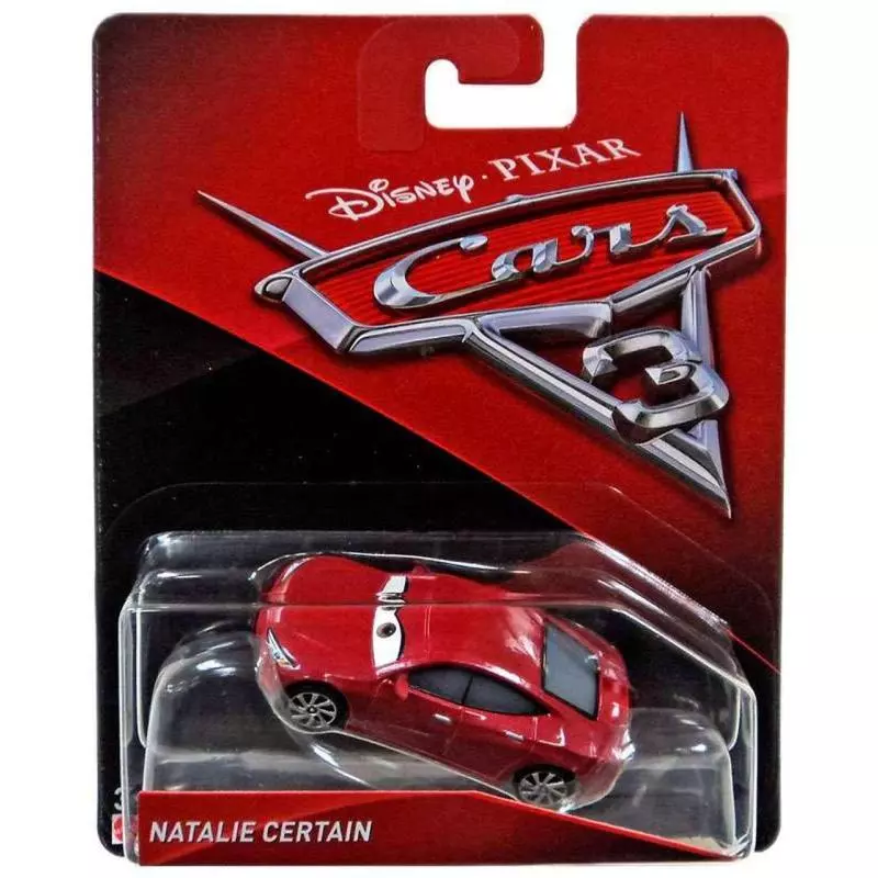 CARS AUTA 3 SAMOCHODZIK NATALIE CERTAIN 3+ - Mattel