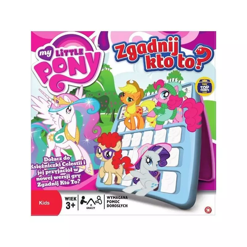 ZGADNIJ KTO TO? MY LITTLE PONY GRA RODZINNA 3+ - Hasbro