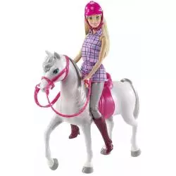 BARBIE LALKA Z KONIEM 3+ - Mattel