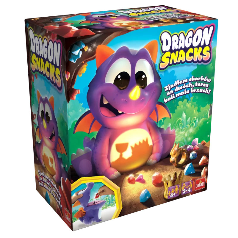 DRAGON SNACKS GRA ZRĘCZNOŚCIOWA 4+ - Goliath