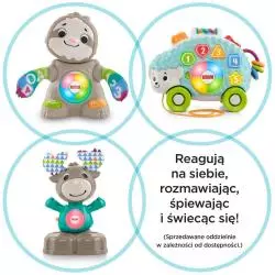 INTERAKTYWNY ŁOŚ LINKIMALS FISHER PRICE 9M+ - Mattel
