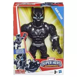 FIGURKA SUPER HERO ADVENTURES MEGA MIGHTIES BLACK PANTHER 3+ - Hasbro