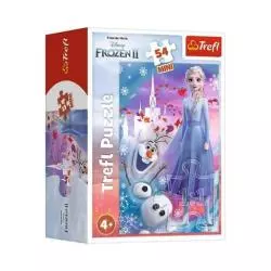 ELZA I OLAF KRAINA LODU FROZEN PUZZLE 54 ELEMENTY 5+ - Trefl