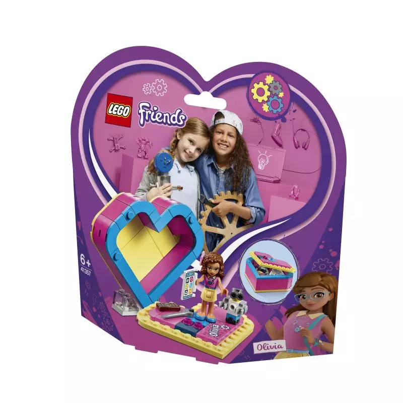 PUDEŁKO W KSZTAŁCIE SERCA OLIVII LEGO FRIENDS 41357 - Lego