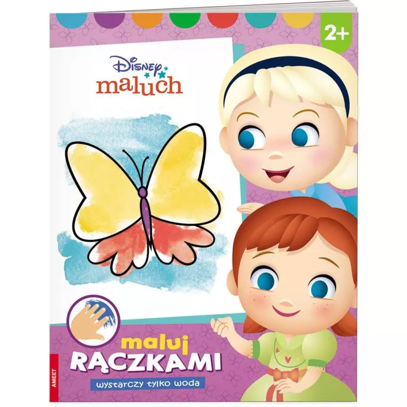 DISNEY MALUCH MALUJ RĄCZKAMI 2+ - Ameet