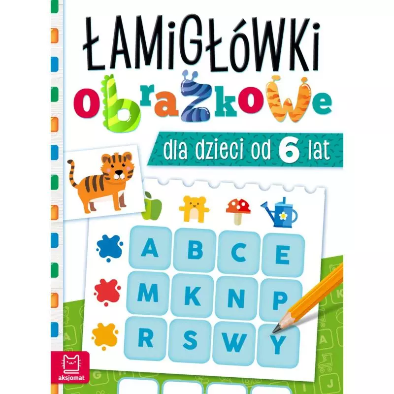 ŁAMIGŁÓWKI OBRAZKOWE DLA DZIECI OD 6 LAT Beata Karlik - Aksjomat