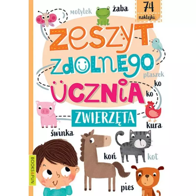 ZWIERZĘTA ZESZYT ZDOLNEGO UCZNIA - Books and Fun