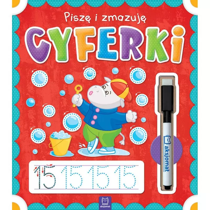 CYFERKI. PISZĘ I ZMAZUJĘ 4+ - Aksjomat