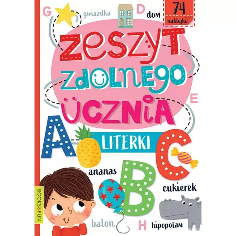 LITERKI. ZESZYT ZDOLNEGO UCZNIA - Books and Fun