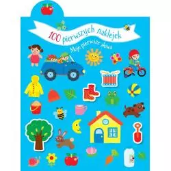 MOJE PIERWSZE SŁOWA. 100 PIERWSZYCH NAKLEJEK 2+ - Olesiejuk