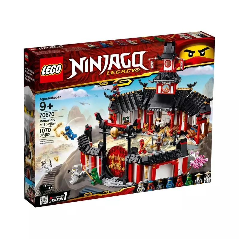 KLASZTOR SPINJITZU LEGO NINJAGO 70670 - Lego