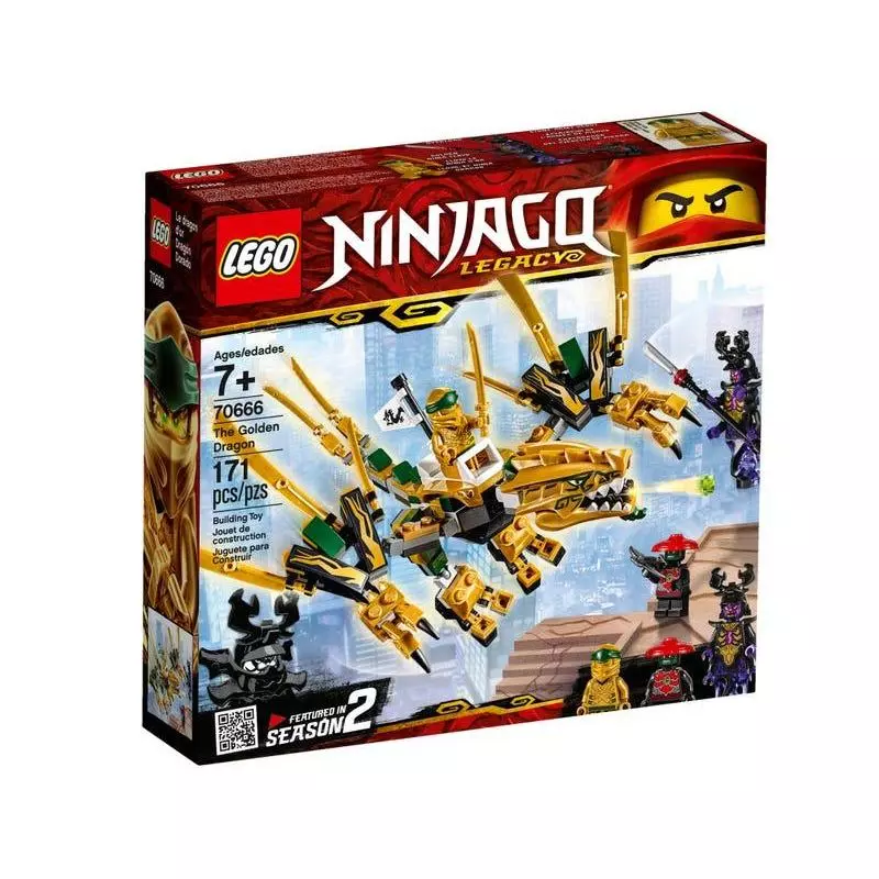 ZŁOTY SMOK LEGO NINJAGO 70666 - Lego