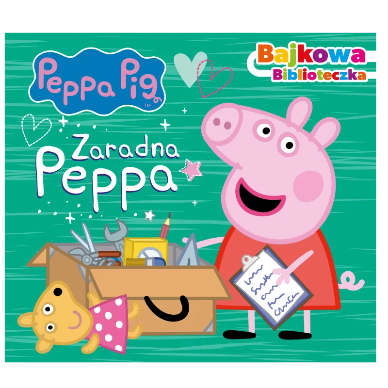 ŚWINKA PEPPA. ZARADNA PEPPA. BAJKOWA BIBLIOTECZKA - Media Service Zawada