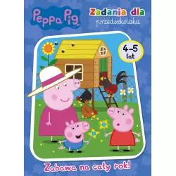 ŚWINKA PEPPA ZABAWA NA CAŁY ROK. ZADANIA DLA PRZEDSZKOLAKA 4-5 LAT - Media Service Zawada