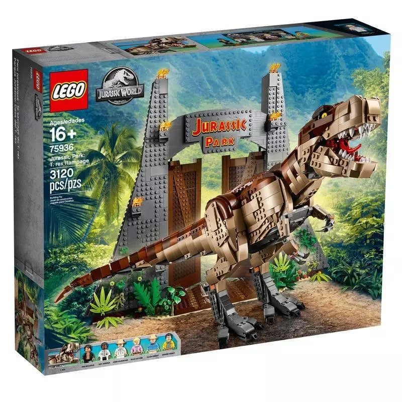 PARK JURAJSKI: ATAK TYRANOZAURA LEGO JURASSIC WORLD 75936 - Lego