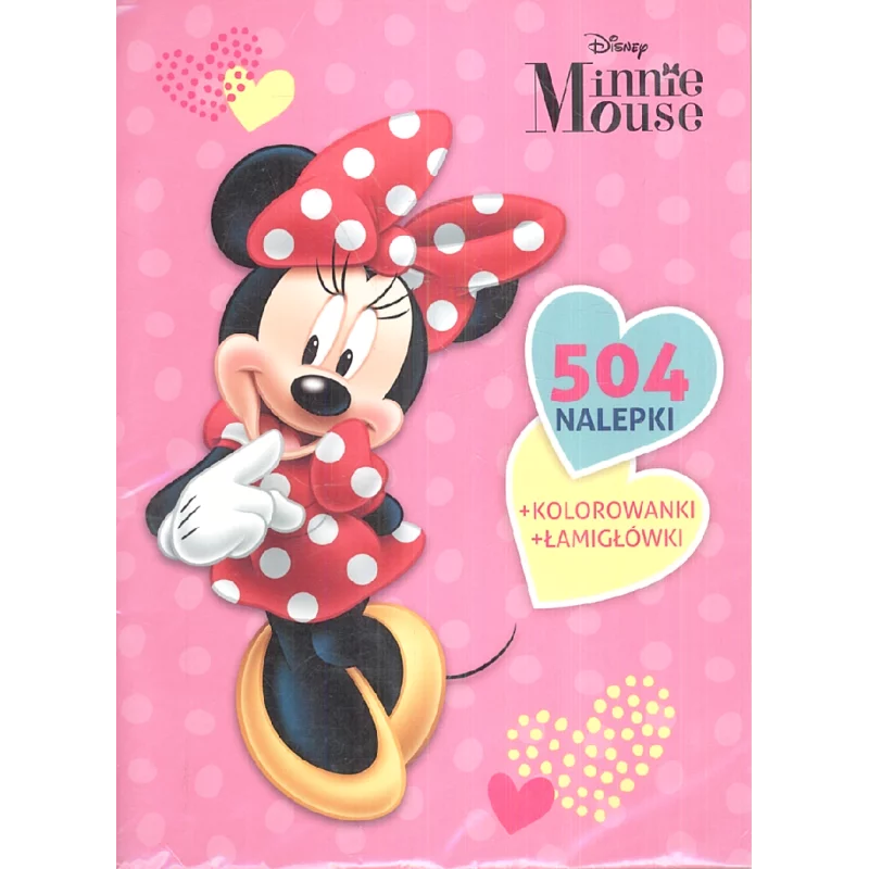DISNEY MYSZKA MINNIE 504 NALEPKI - Derform