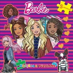 BARBIE KSIĄŻKA Z PUZZLAMI 5 UKŁADANEK - Media Service Zawada