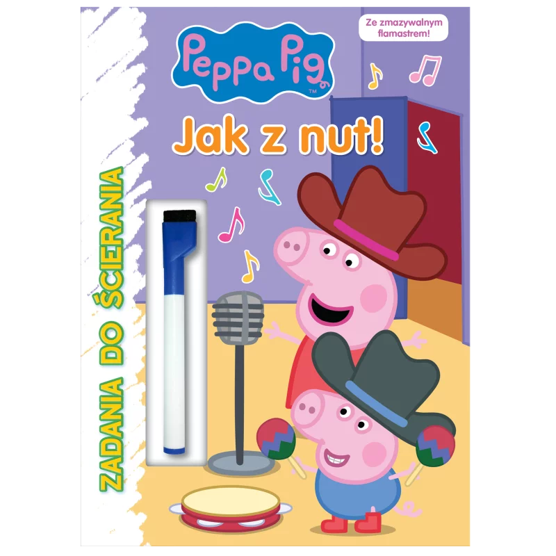 ŚWINKA PEPPA JAK Z NUT! ZADANIA DO ŚCIERANIA - Media Service Zawada