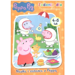 ŚWINKA PEPPA NAUKA I ZABAWA Z PEPPĄ ZADANIA DLA PRZEDSZKOLAKA 4-5 LAT - Media Service Zawada