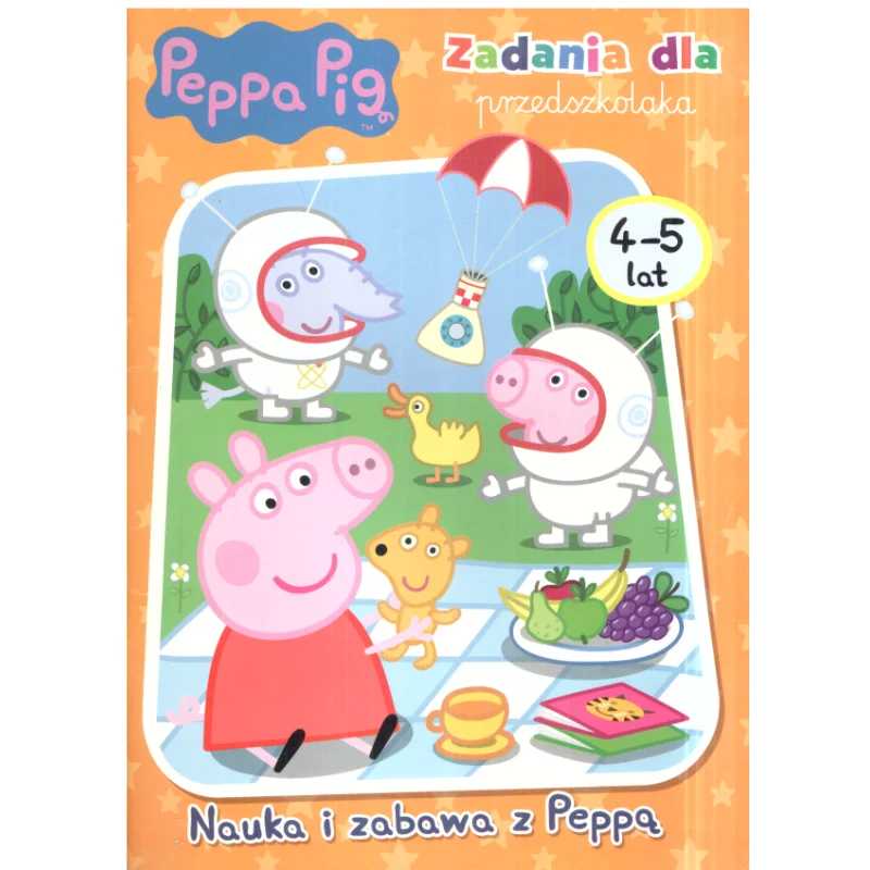 ŚWINKA PEPPA NAUKA I ZABAWA Z PEPPĄ ZADANIA DLA PRZEDSZKOLAKA 4-5 LAT - Media Service Zawada