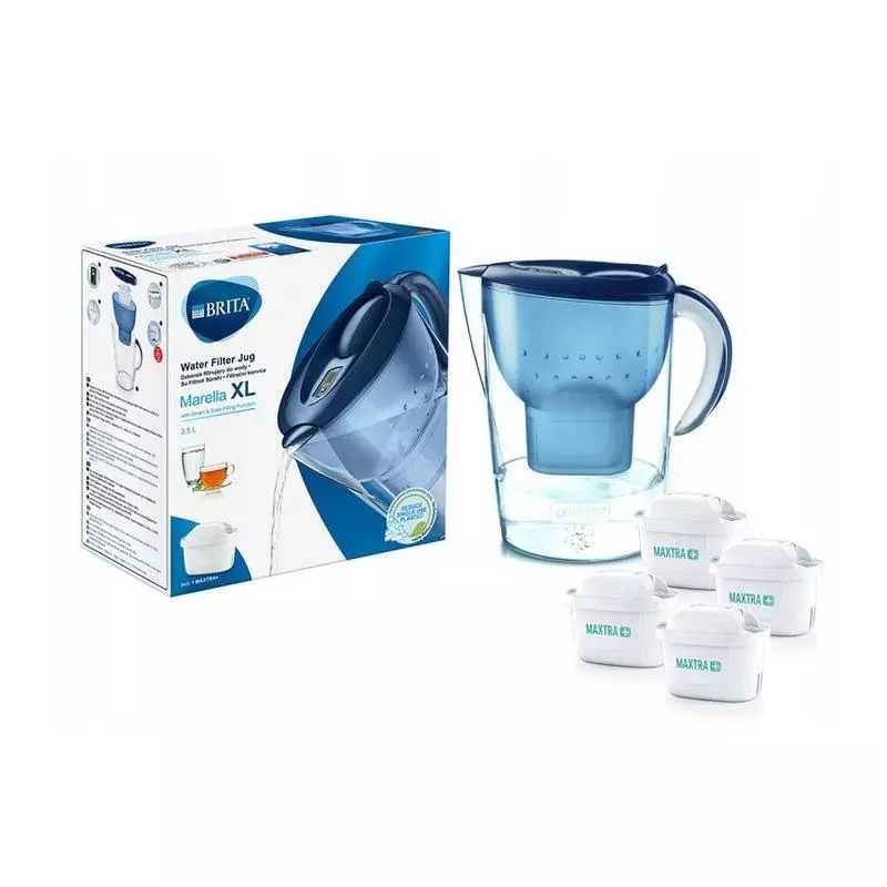 DZBANEK BRITA MARELLA XL 3.5L + 4 FILTRY MAXTRA - Brita