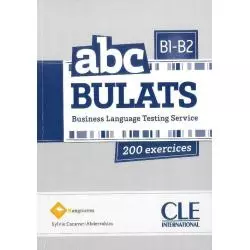 ABC BULATS POZIOM B1/B2 KSIĄŻKA + CD Sylvie Canevet-Abderrahim - Cle International