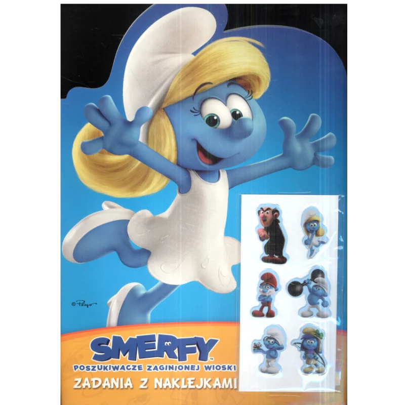 SMERFY POSZUKIWACZE ZAGINIONEJ WIOSKI ZADANIA Z NAKLEJKAMI - Egmont