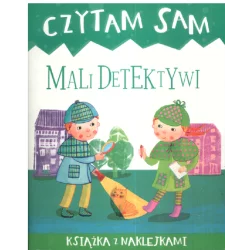 CZYTAM SAM MALI DETEKTYWI KSIĄŻKA Z NAKLEJKAMI Tea Orsi - Olesiejuk