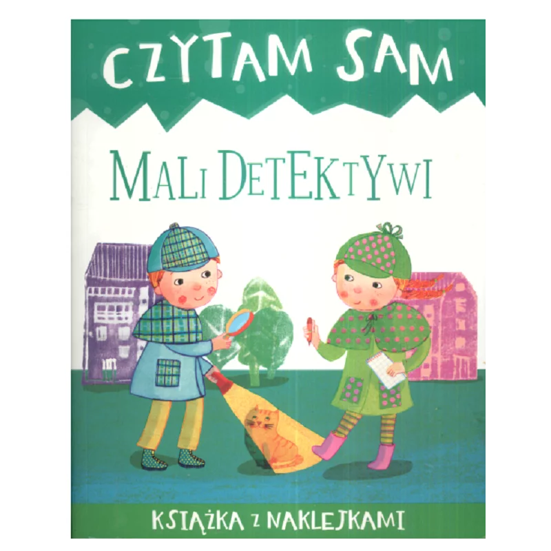 CZYTAM SAM MALI DETEKTYWI KSIĄŻKA Z NAKLEJKAMI Tea Orsi - Olesiejuk