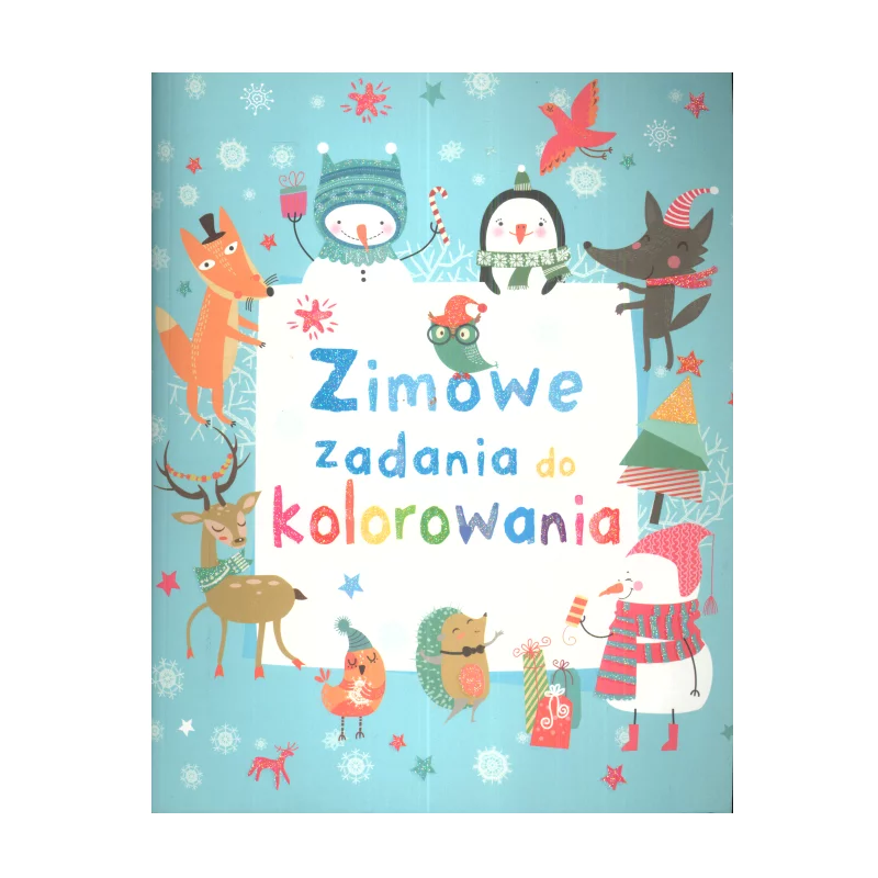 ZIMOWE ZADANIA DO KOLOROWANIA - Olesiejuk