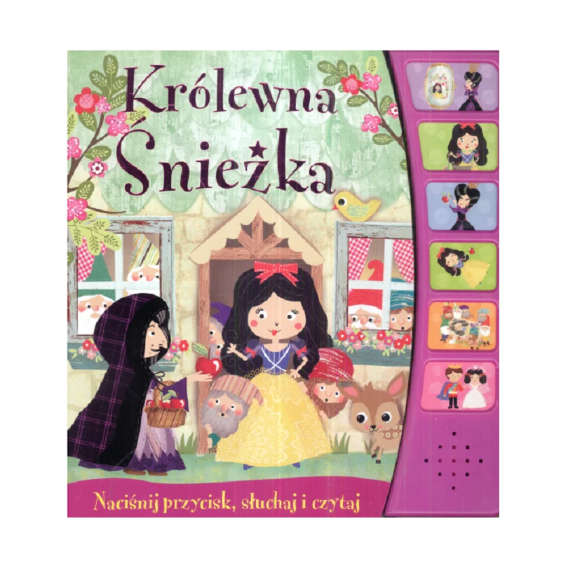 KRÓLEWNA ŚNIEŻKA KSIĄŻECZKA DŹWIĘKOWA - Olesiejuk