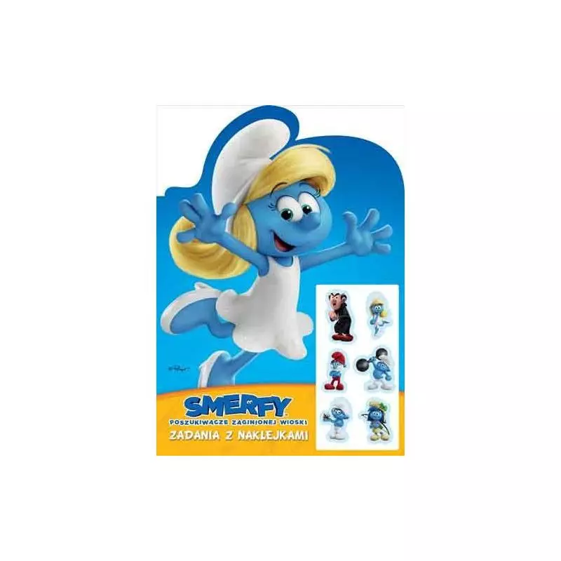 SMERFY POSZUKIWACZE ZAGINIONEJ WIOSKI ZADANIA Z NAKLEJKAMI - Egmont