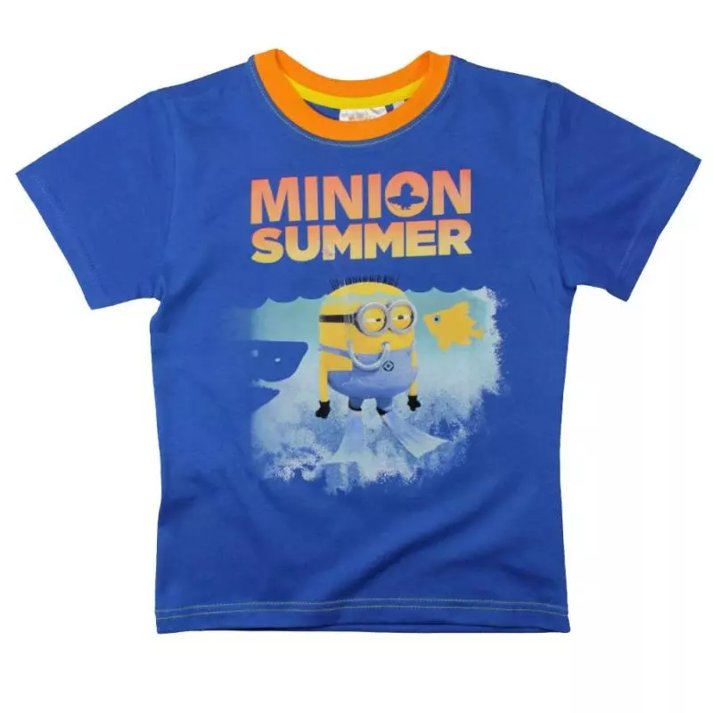 T-SHIRT CHLOPIĘCY MINIONKI ROZMIAR 104 - E plus M