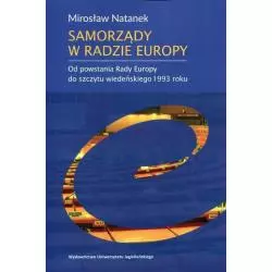 SAMORZĄDY W RADZIE EUROPY Mirosław Natanek - Wydawnictwo Uniwersytetu Jagiellońskiego