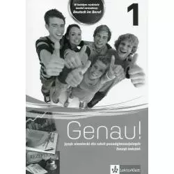 GENAU! 1 ZESZYT ĆWICZENIA + CD - LektorKlett