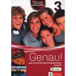 GENAU! 3 PODRĘCZNIK WIELOLETNI + CD Carla Tkadleckova - LektorKlett