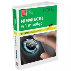 NIEMIECKI W 1 MIESIĄC SZYBKI KURS JĘZYKOWY + 2 CD - Pons