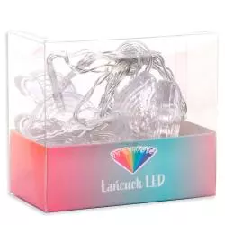 CHMURKI GIRLANDA ŁAŃCUCH LED 165 CM - Panon