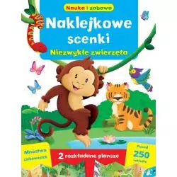 NAKLEJKOWE SCENKI NIEZWYKŁE ZWIERZĘTA - Olesiejuk